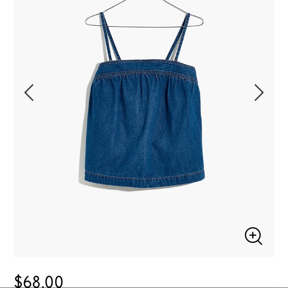 Made well denim top in Alberta wash